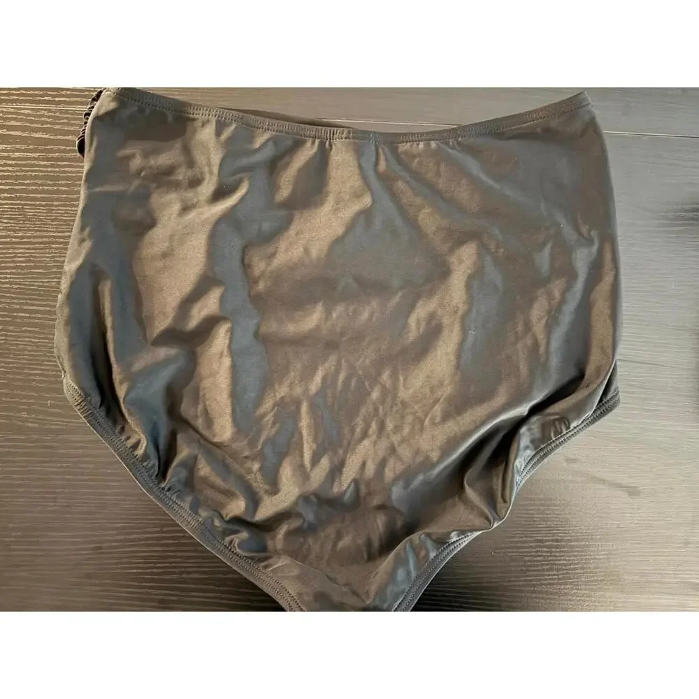 Women's Bathing Suit Swimsuit High Waist Bikini Bottoms - Size 14 - Picture 4 of 7